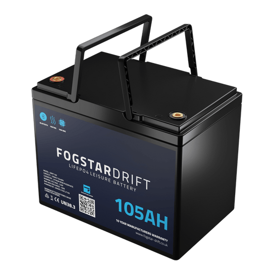 Lithium Leisure Battery - Fogstar Drift 12v 105Ah