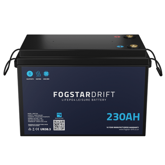 Lithium Leisure Battery - Fogstar Drift 12v 230Ah