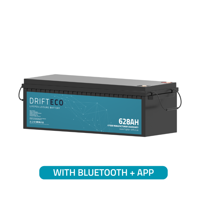 Fogstar Drift ECO 12V 628Ah Lithium Leisure Battery + Bluetooth