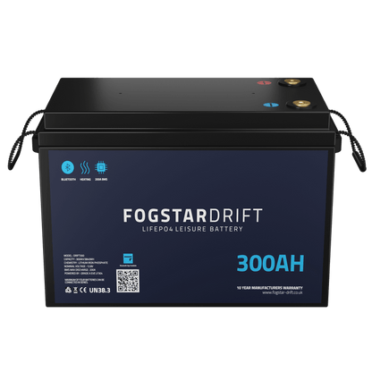 Lithium Leisure Battery - Fogstar Drift 12v 300Ah