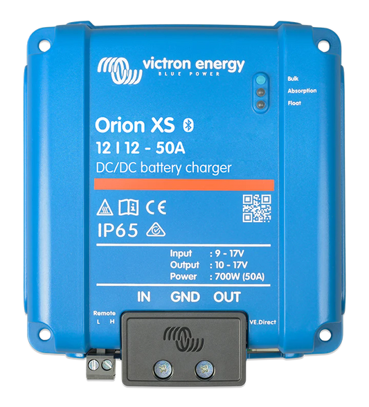 Victron Orion XS 50A DC/DC Charger – 12/12 Non-Isolated Battery To Battery Charger