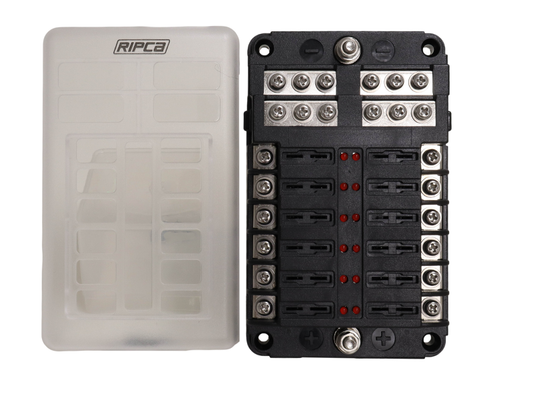12 Way Dual Circuit Fuse Board    5026B-1