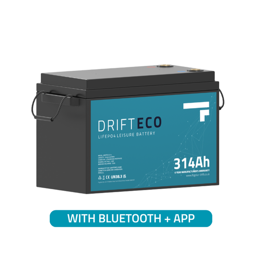 Fogstar Drift ECO 12V 314Ah Lithium Leisure Battery + Bluetooth