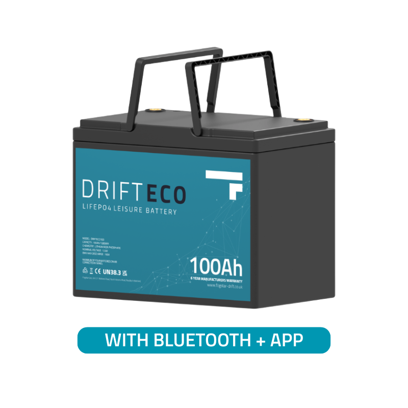Fogstar Drift ECO 12V 100Ah Lithium Leisure Battery + Bluetooth