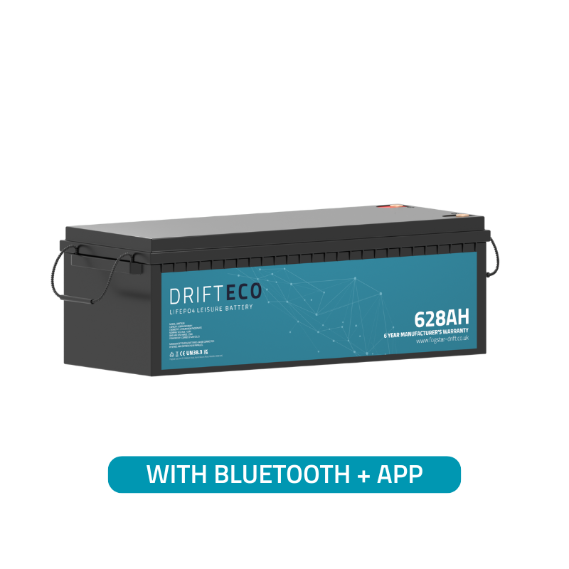 Fogstar Drift ECO 12V 628Ah Lithium Leisure Battery + Bluetooth