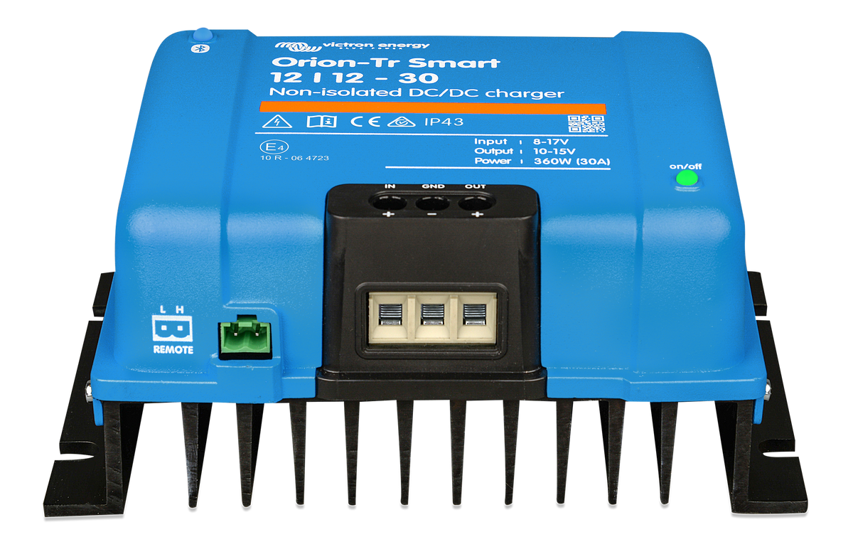 Victron Orion-Tr Smart 12/12-30A non-isolated DC-DC charger